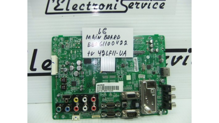 LG EBR61100422 module MAIN board .